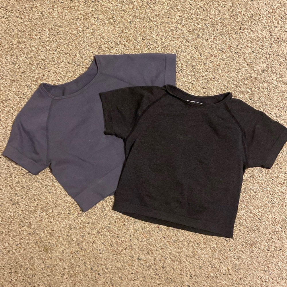 Shien cropped shirts